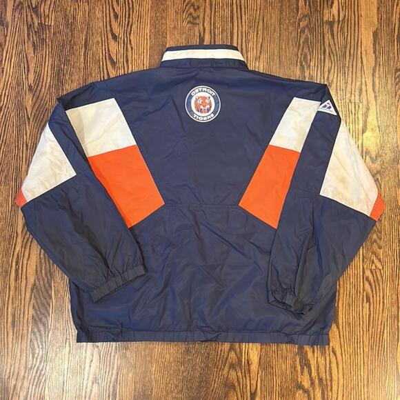 Vintage 80s/90s Detroit Tigers Apex One Windbreaker - Picture 12 of 16